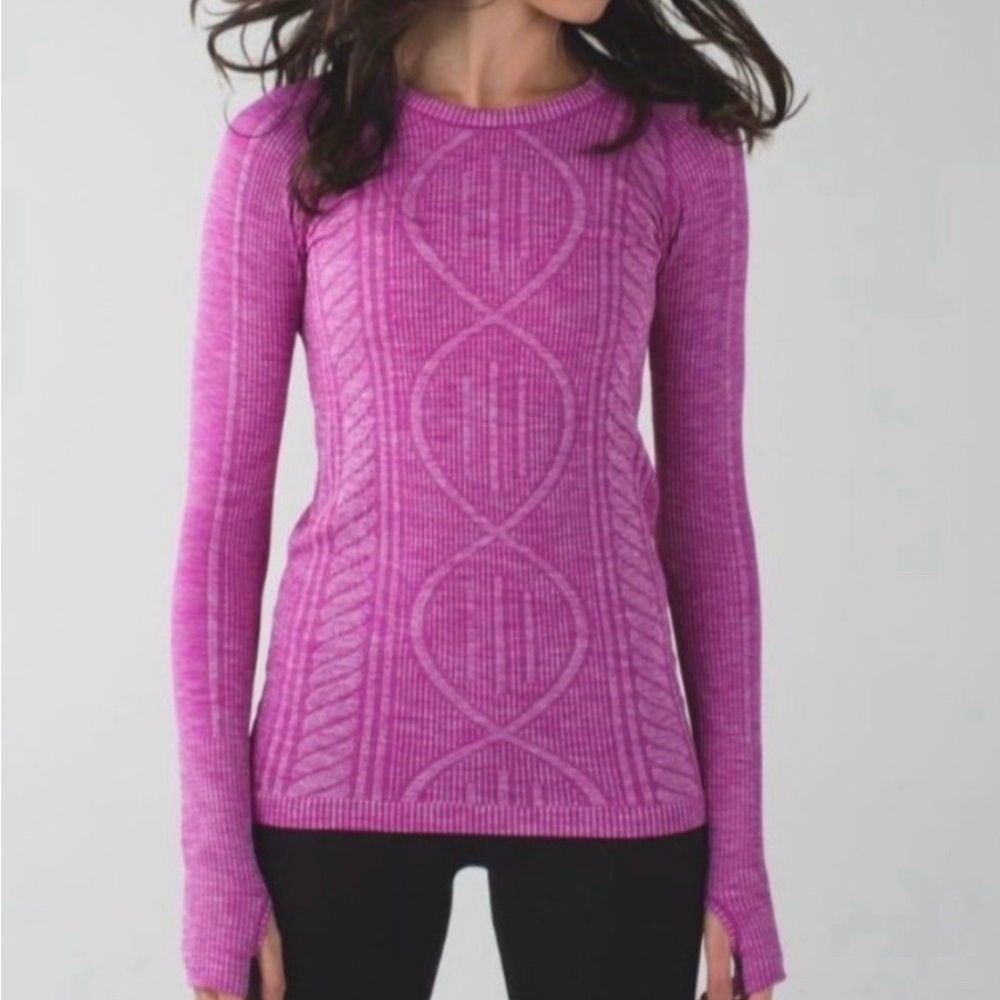 Lululemon Restless Pullover heathered
Ulta violet size 6